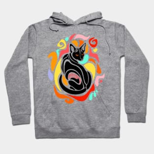 Namaste Cat Hoodie